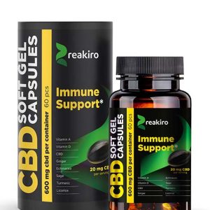 60psc. immune support cbd capsules